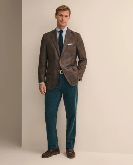 Classic Fit Wool Check Sport Coat, image 2
