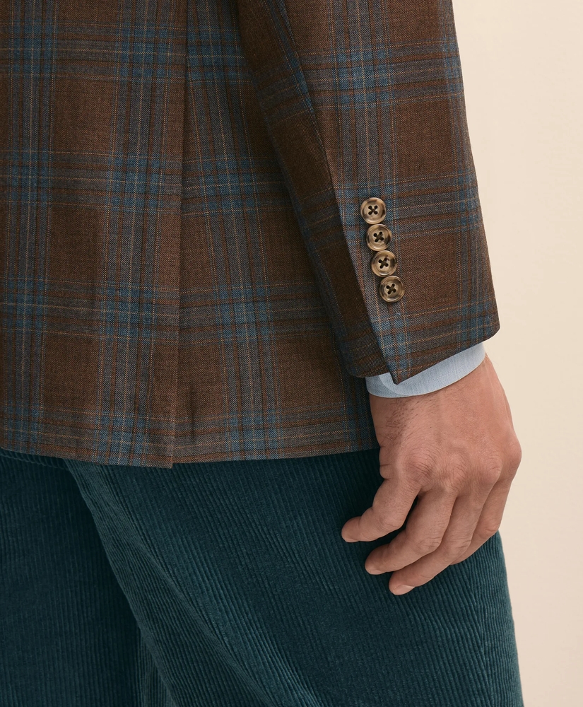 Classic Fit Wool Check Sport Coat, image 5