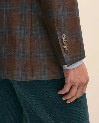 Classic Fit Wool Check Sport Coat, image 5