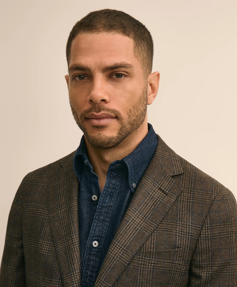 Classic Wool Blend Overcheck 1818 Sport Coat, image 3