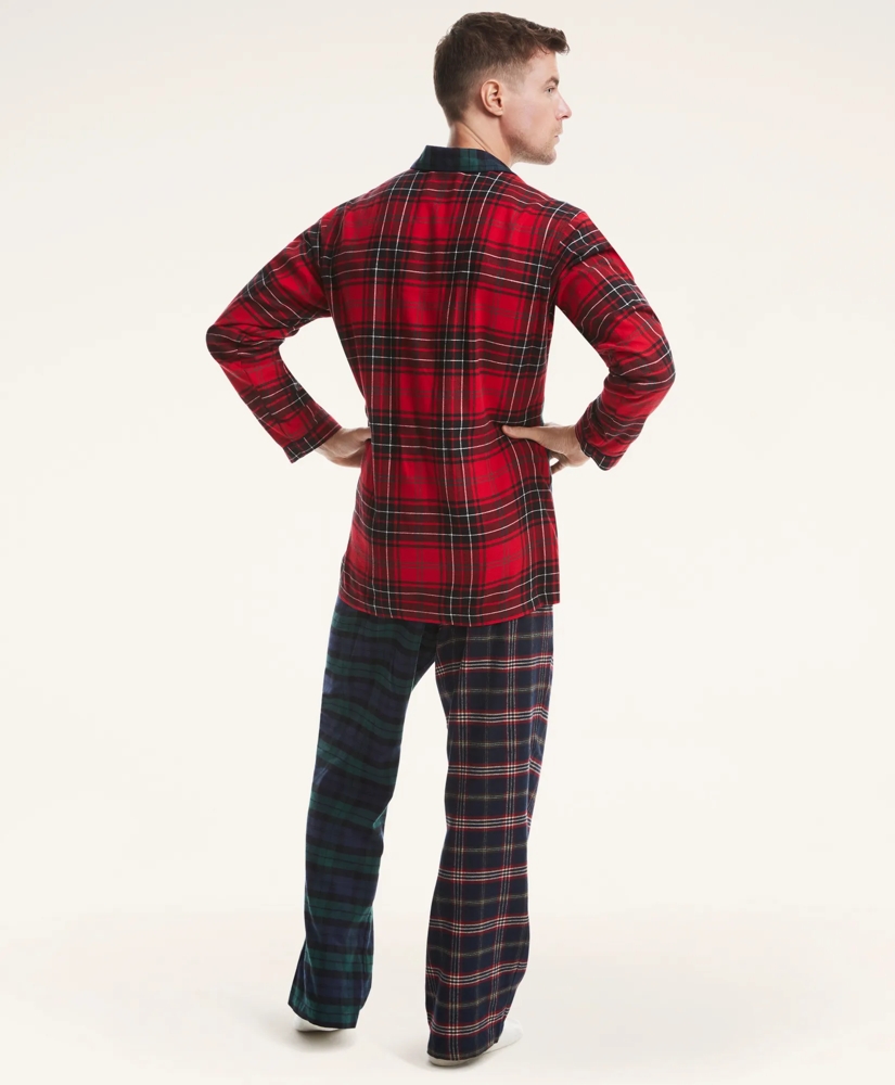 Fun Tartan Flannel Pajamas, image 4