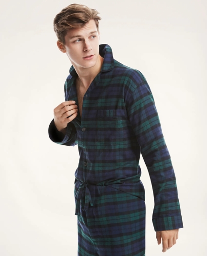 Black Watch Flannel Pajamas, image 2