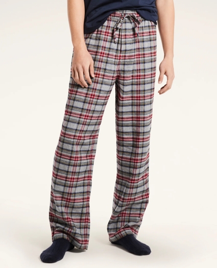 Tartan Flannel Lounge Pants, image 1