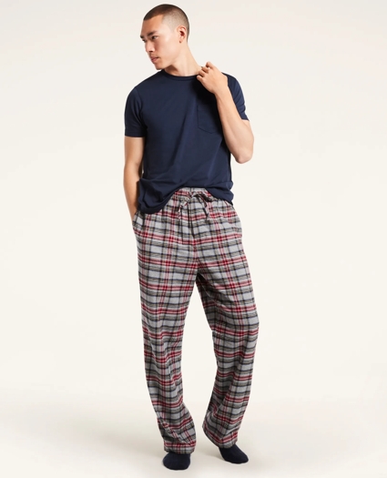 Tartan Flannel Lounge Pants, image 2