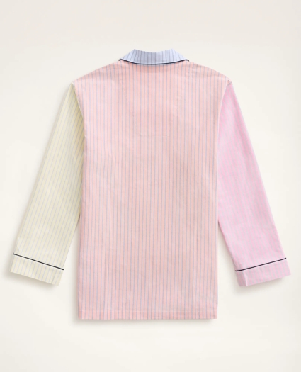 Cotton Fun Stripe Pajamas, image 3