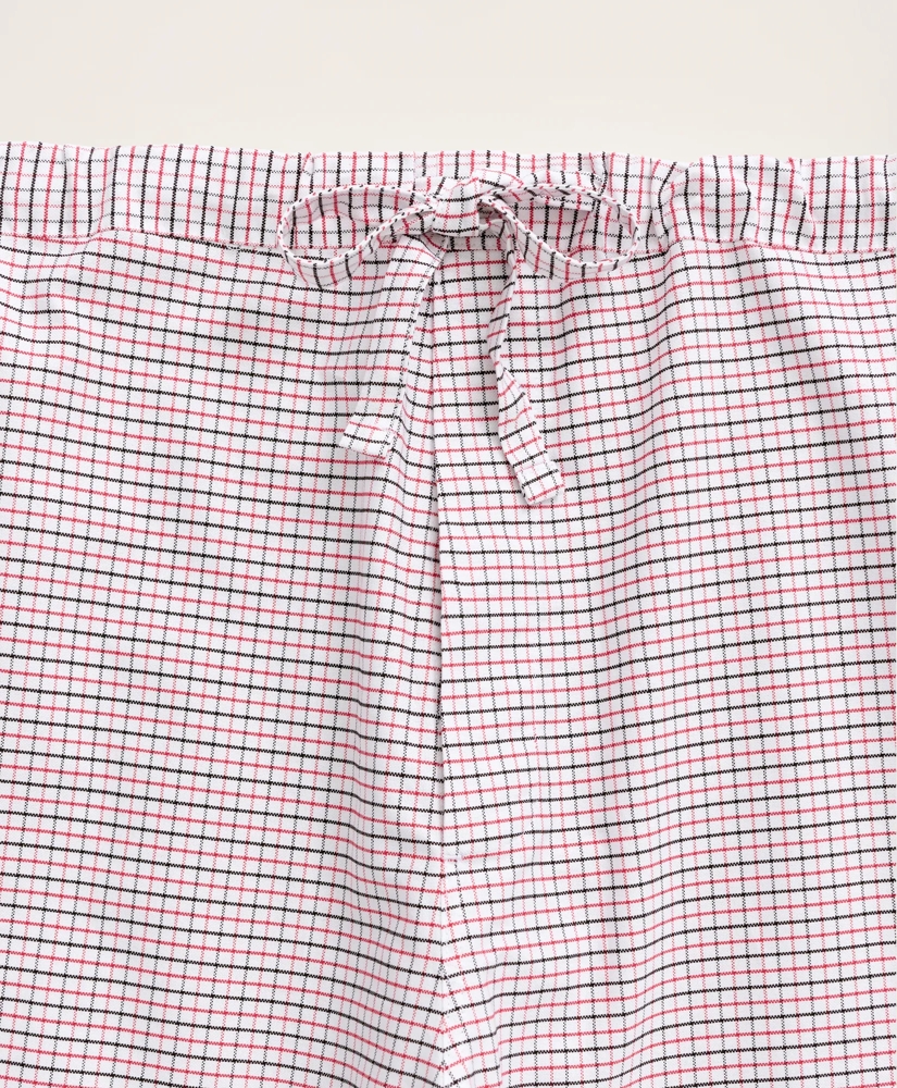 Oxford Cotton Tattersall Pajamas, image 5