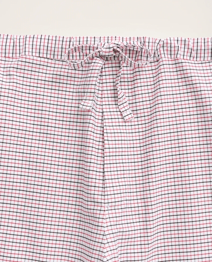 Oxford Cotton Tattersall Pajamas, image 5