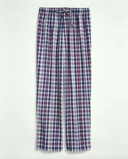 Cotton Madras Lounge Pants, image 1