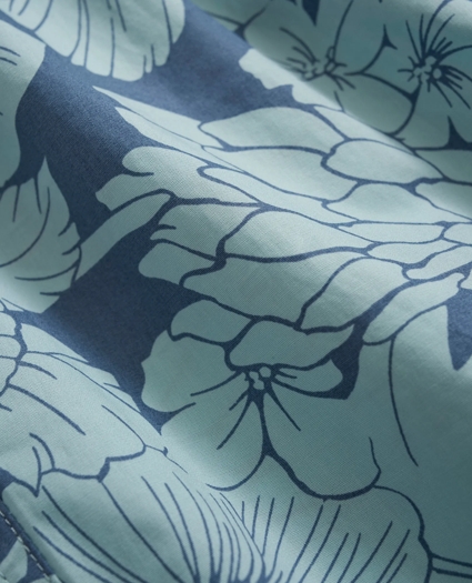 Cotton Poplin Floral Lounge Pants, image 2
