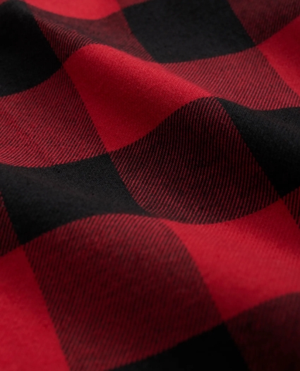 Cotton Flannel Buffalo Plaid Lounge Pants, image 3