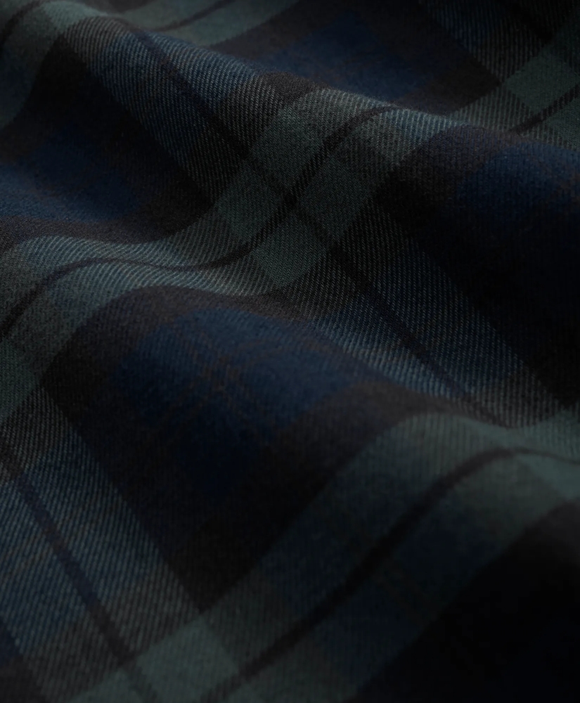 Cotton Flannel Tartan Nightshirt, image 3