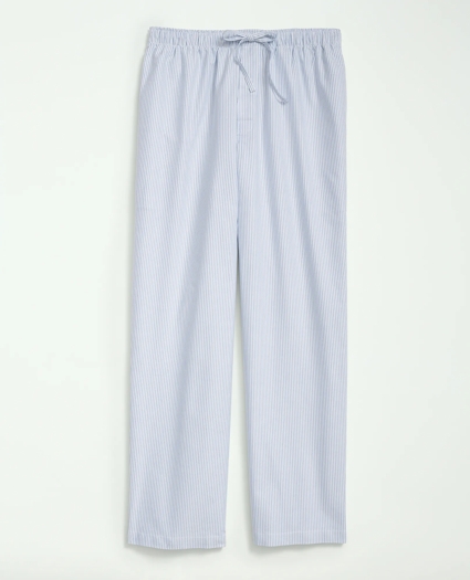 Cotton Oxford Striped Lounge Pants, image 1