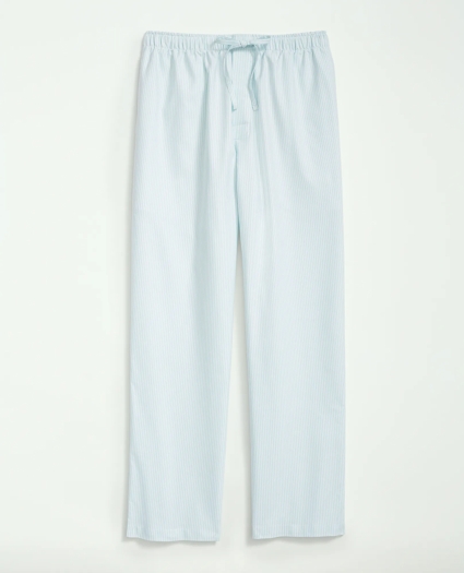 Cotton Oxford Striped Lounge Pants, image 1