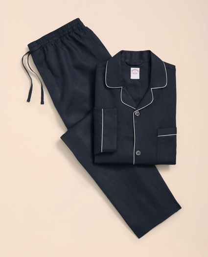 Linen Pajama Set, image 4