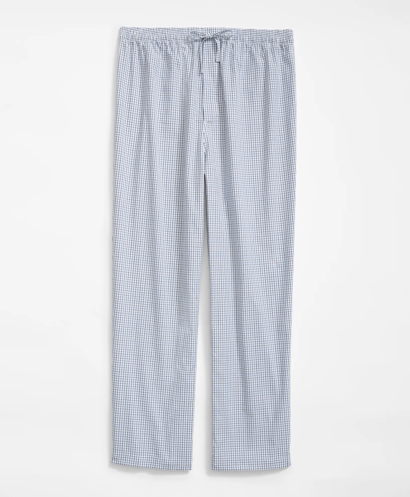 Cotton Broadcloth Tattersall Pajamas, image 3