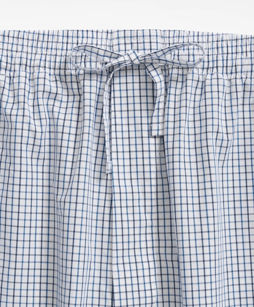 Cotton Broadcloth Tattersall Pajamas, image 4