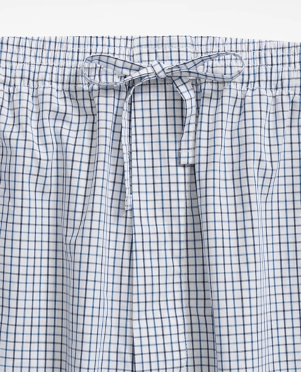 Cotton Broadcloth Tattersall Pajamas, image 4