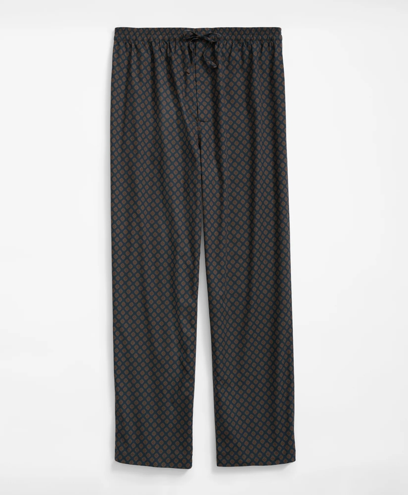 Cotton Broadcloth Foulard Pajamas, image 3