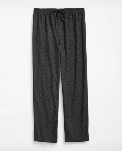 Cotton Broadcloth Foulard Pajamas, image 3