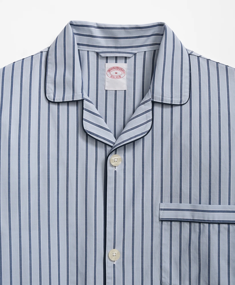 Cotton Broadcloth Striped Pajamas, image 4