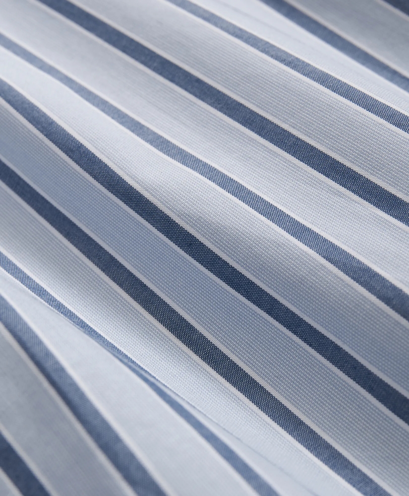 Cotton Broadcloth Striped Nightshirt, image 3