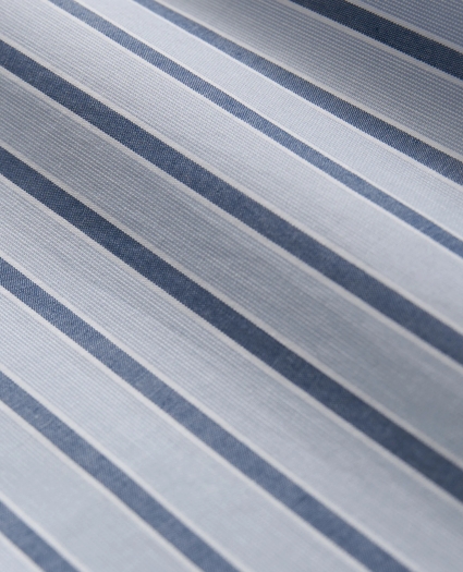 Cotton Broadcloth Striped Lounge Pants, image 3
