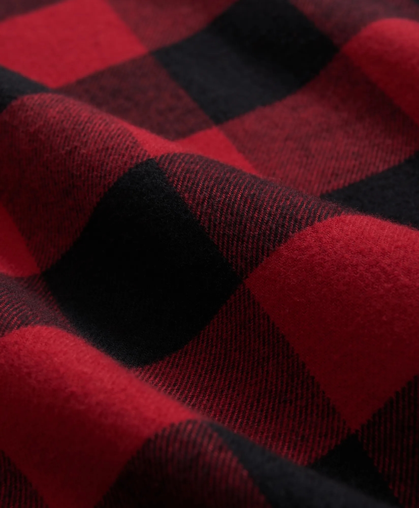 Cotton Flannel Plaid Pajamas, image 4