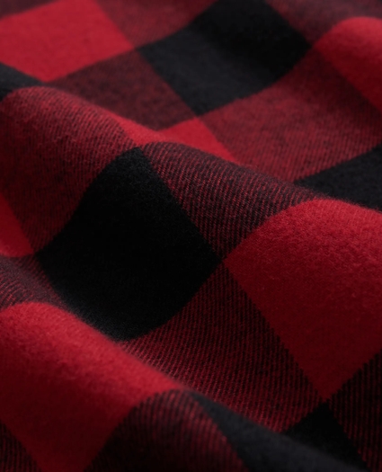 Cotton Flannel Plaid Pajamas, image 4