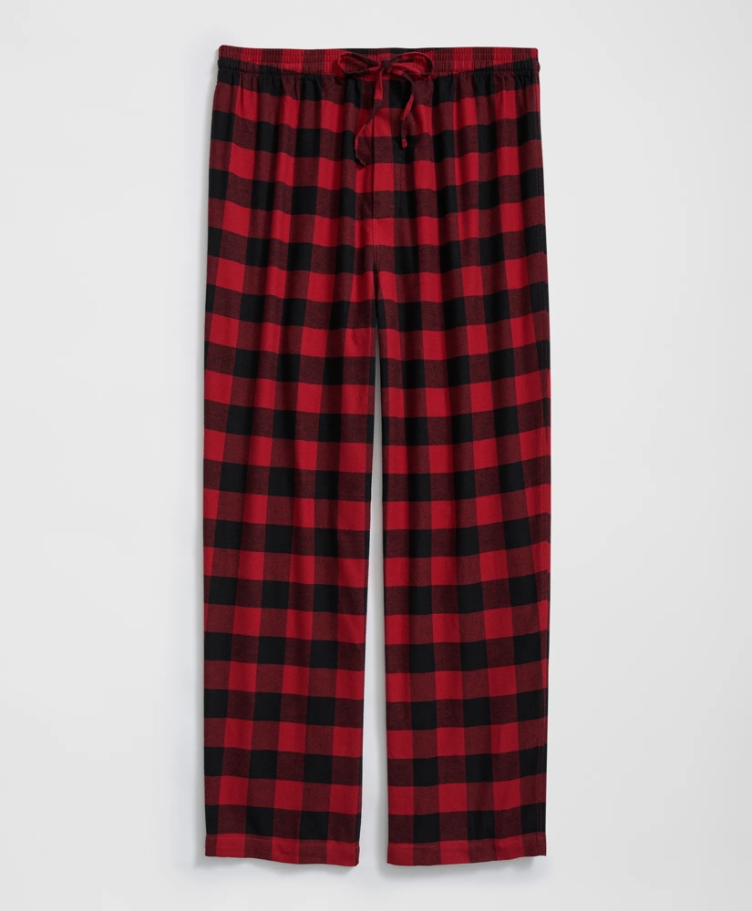 Cotton Flannel Plaid Pajamas, image 5