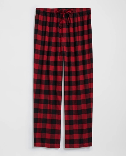 Cotton Flannel Plaid Pajamas, image 5