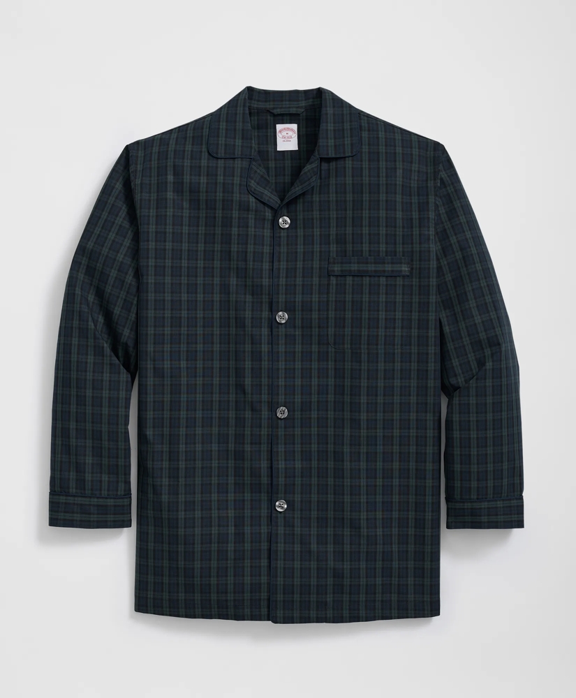 Cotton Broadcloth Black Watch Pajamas, image 2