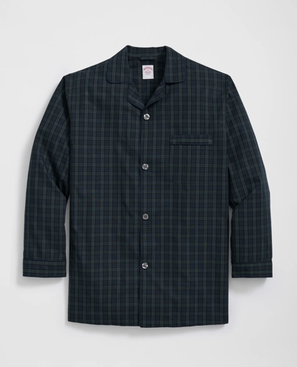 Cotton Broadcloth Black Watch Pajamas, image 2