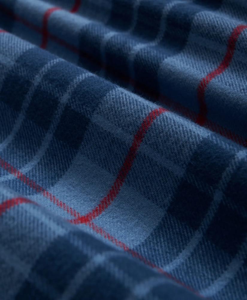 Cotton Flannel Plaid Lounge Pants, image 3