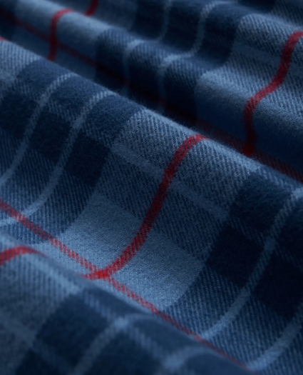 Cotton Flannel Plaid Lounge Pants, image 3