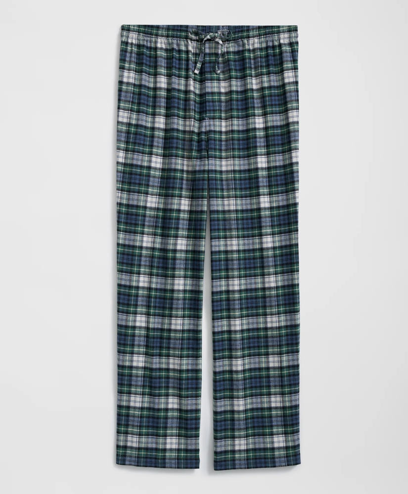 Cotton Flannel Tartan Pajamas, image 4
