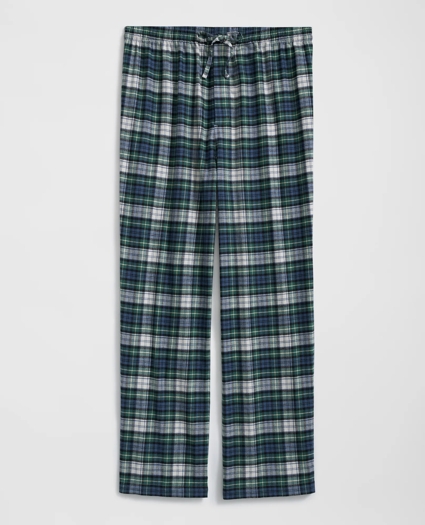 Cotton Flannel Tartan Pajamas, image 4