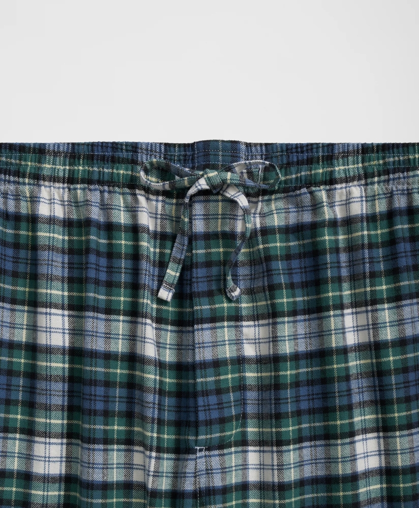 Cotton Flannel Tartan Pajamas, image 5