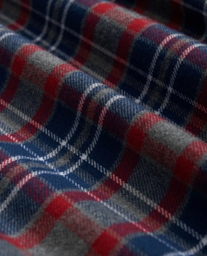 Cotton Flannel Plaid Lounge Pants, image 3