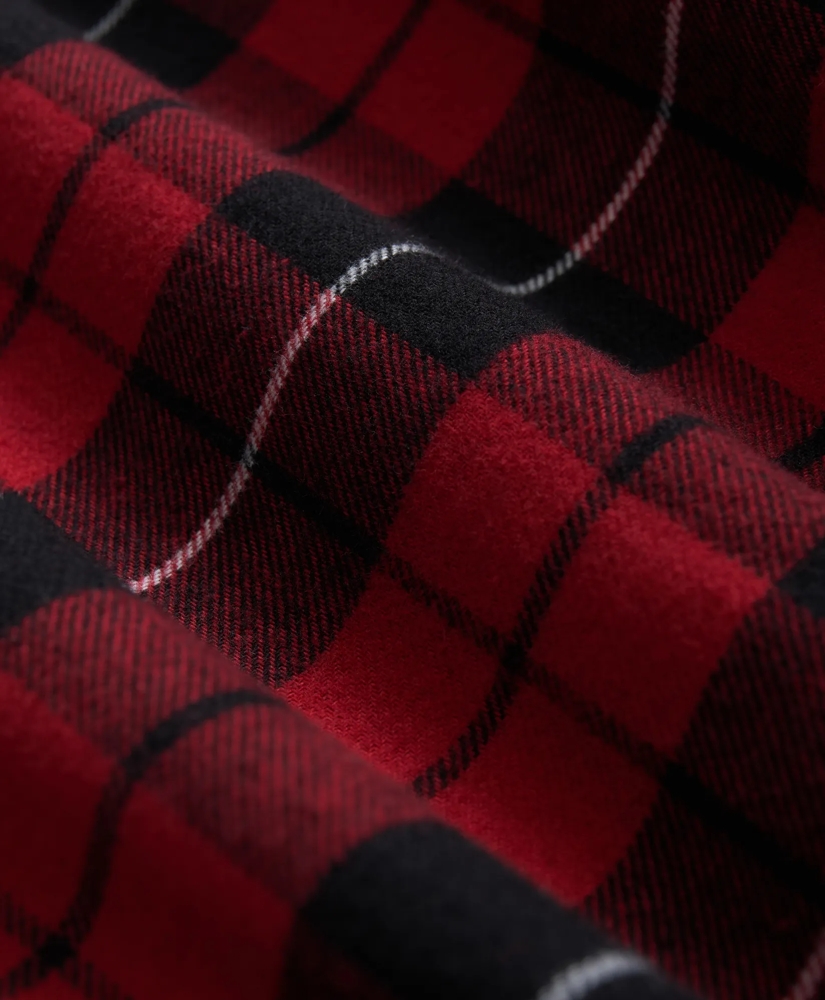 Cotton Flannel Tartan Lounge Pants, image 3