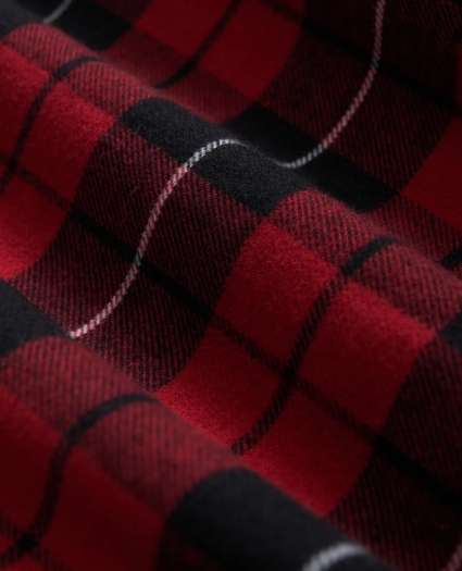 Cotton Flannel Tartan Lounge Pants, image 3