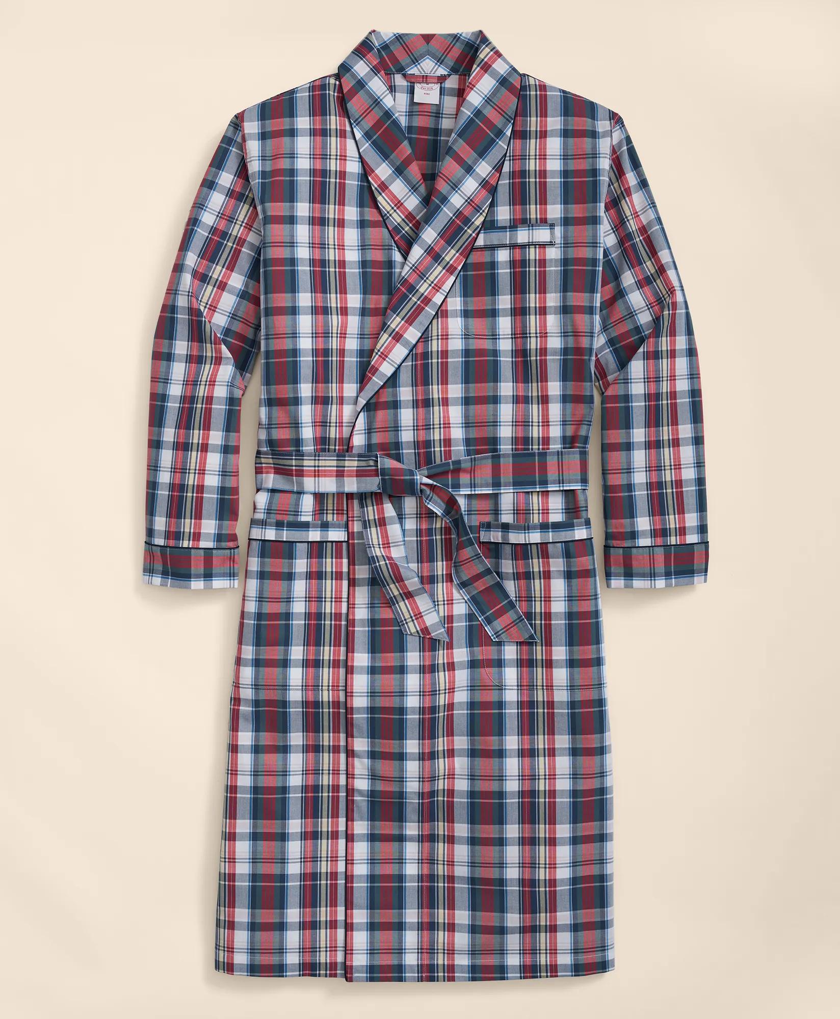 Cotton Madras Robe, image 1