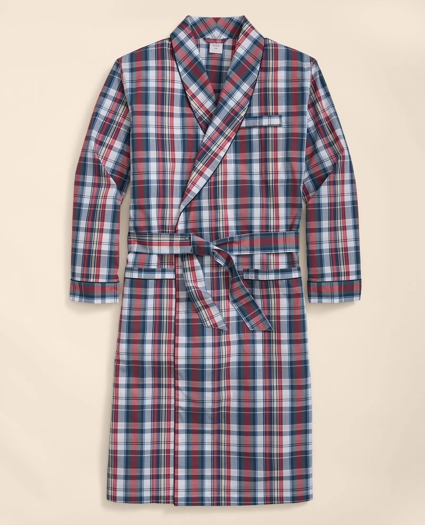 Cotton Madras Robe, image 1