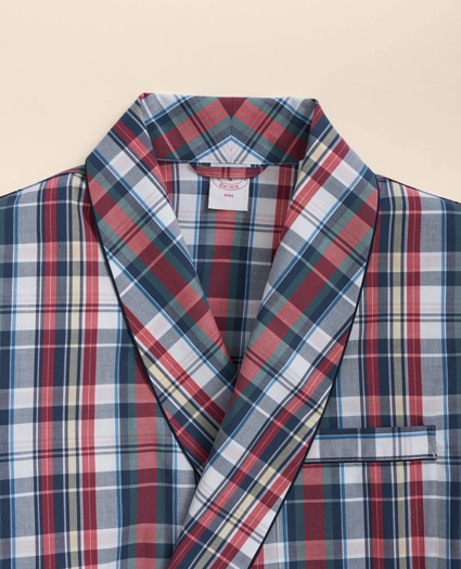 Cotton Madras Robe, image 2