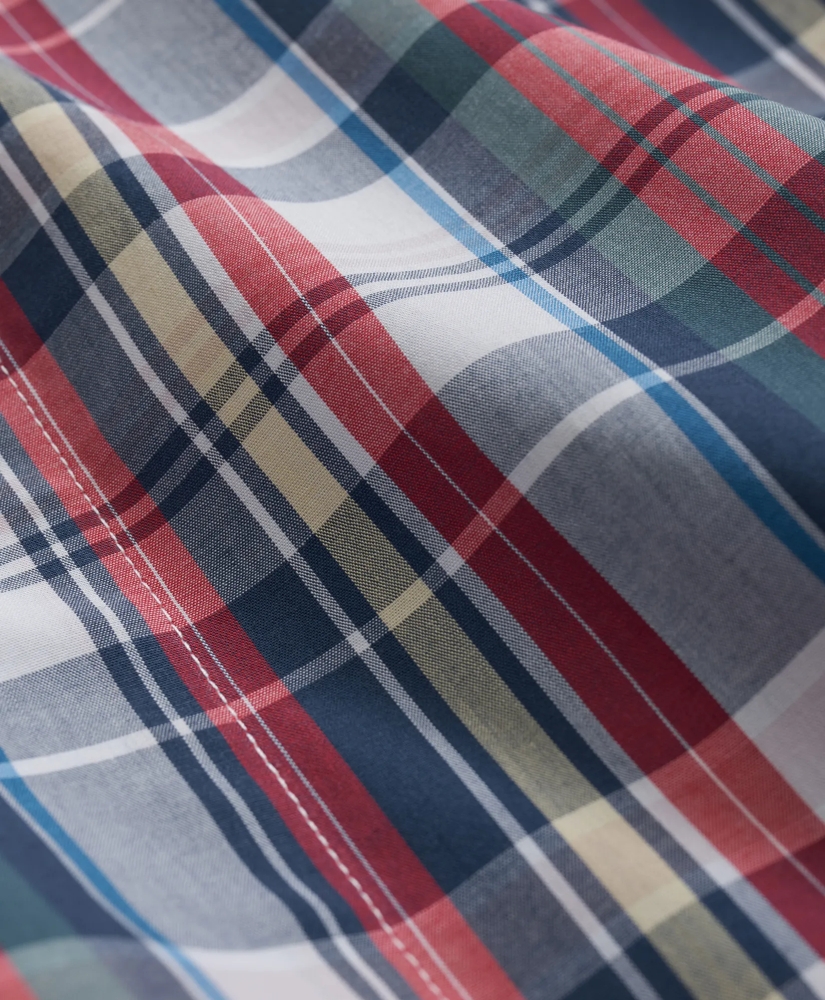 Cotton Madras Robe, image 3