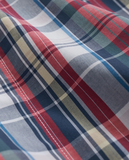 Cotton Madras Robe, image 3