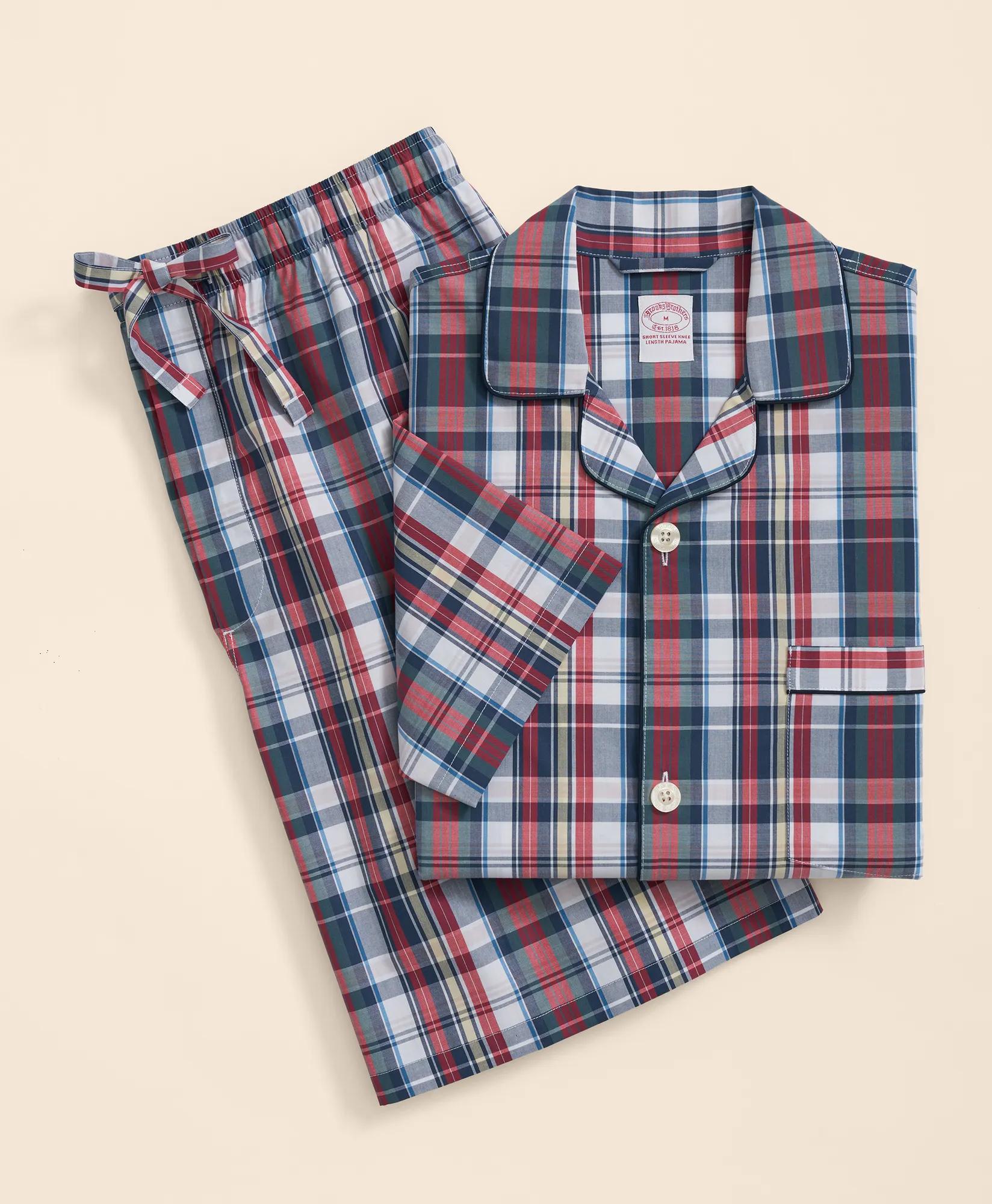 Cotton Madras Short Pajamas