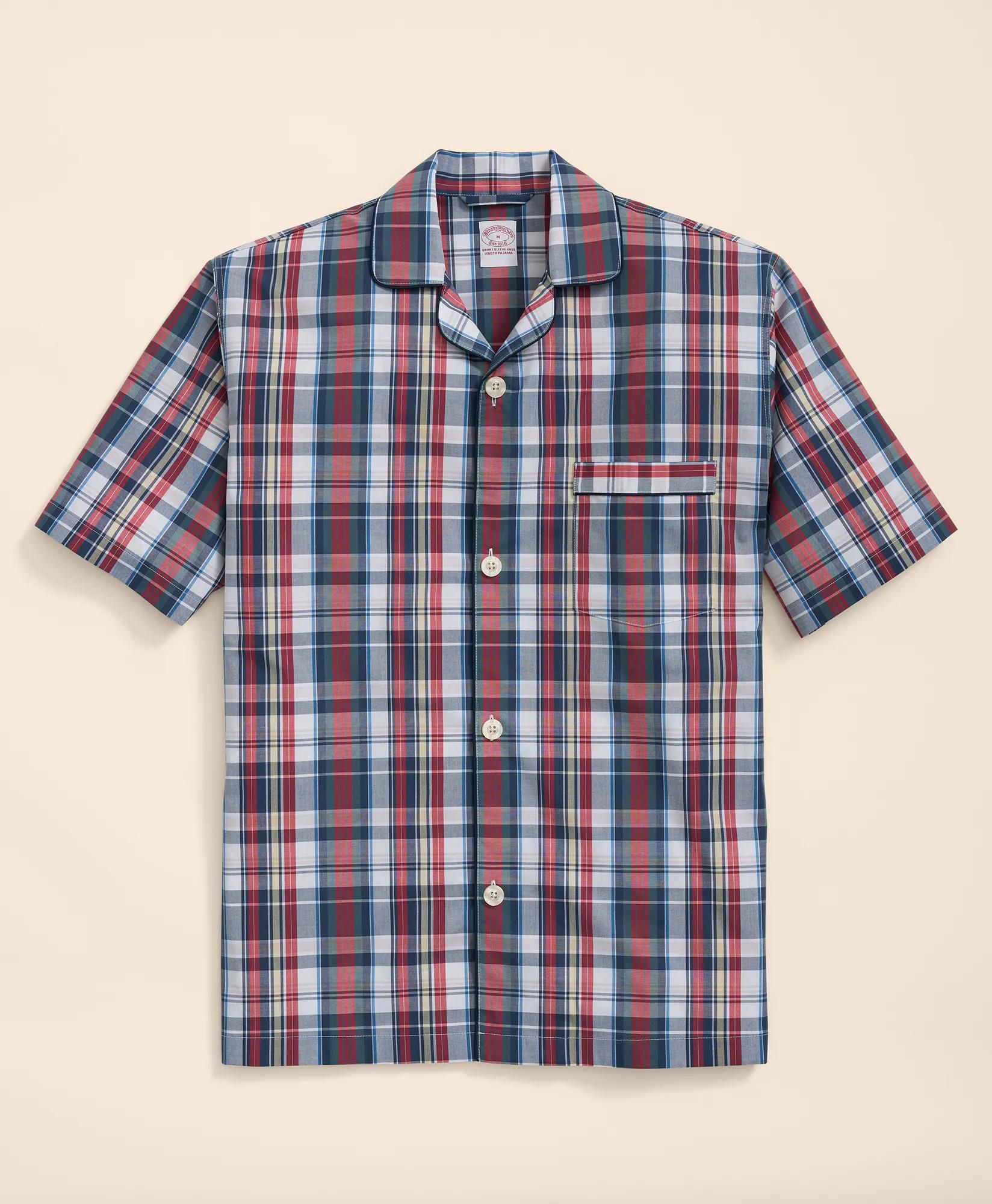 Cotton Madras Short Pajamas