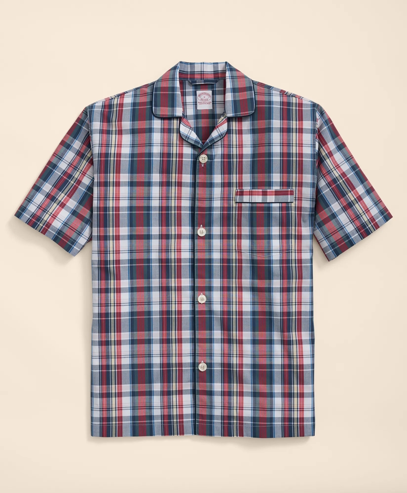 Cotton Madras Short Pajamas, image 2