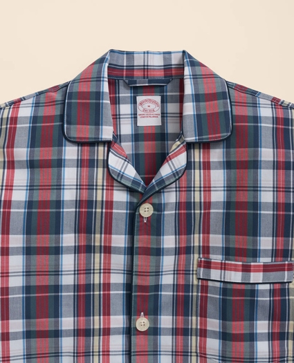 Cotton Madras Short Pajamas, image 3