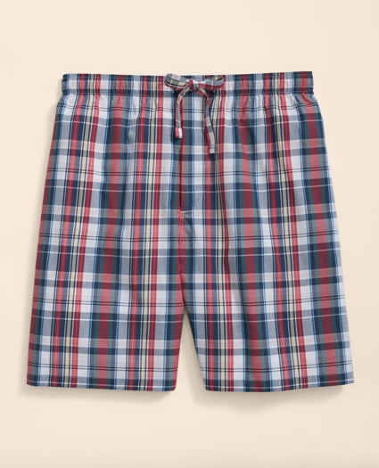 Cotton Madras Short Pajamas, image 4